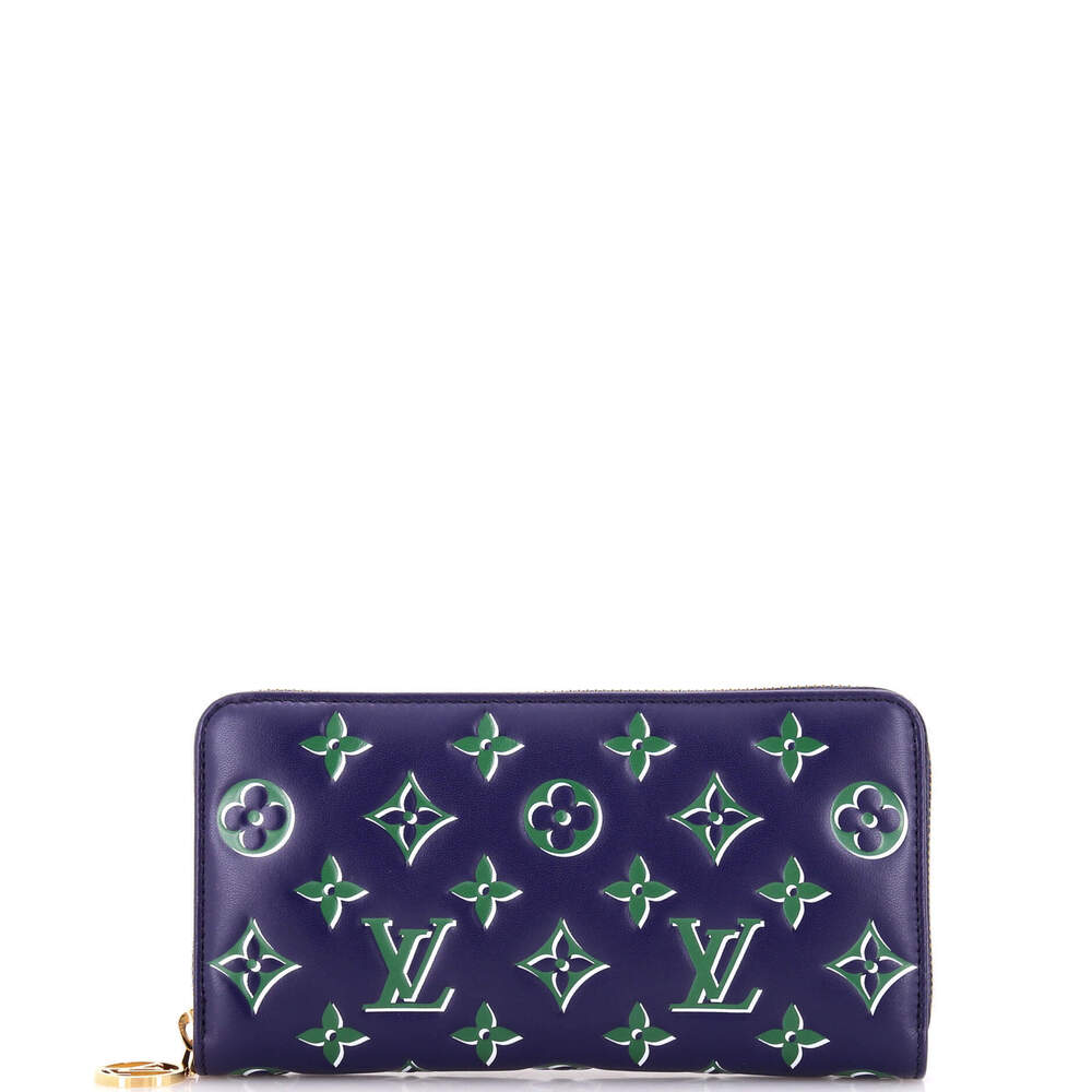 Louis Vuitton Coussin Zippy Wallet Monogram Embossed Lambskin